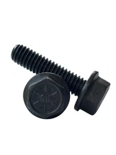 (100 Pcs) 5/16″-18x1 1/4″ Grade 8 Hex Flange Bolt (FT) Zinc Phos & Oil