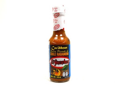 El Yucateco Caribbean Hot Sauce Chilisauce (120 ml)
