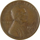 1924 D Lincoln Wheat Cent G Good Penny 1c Coin Collectible SKU:I26302