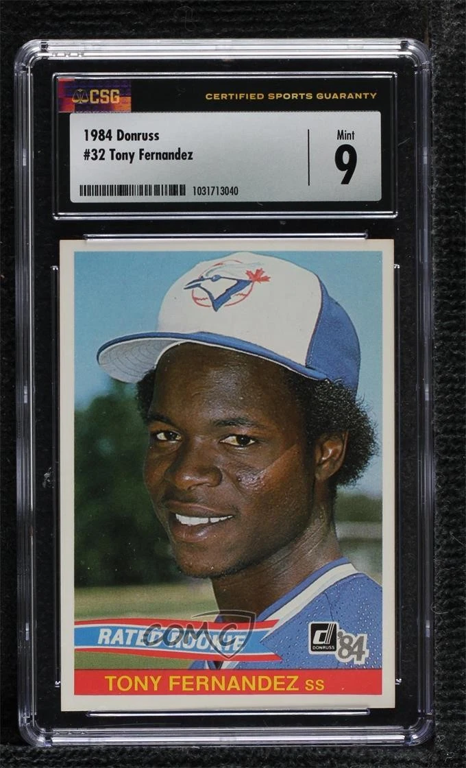 Tony Fernandez trading card