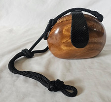Funky wooden shoulder bag by Timmy Woods, Beverley Hills