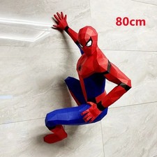 80CM DIY Spider-Man Wall Hanging Home Decoration 3D Paper Handcrafted Model Gift