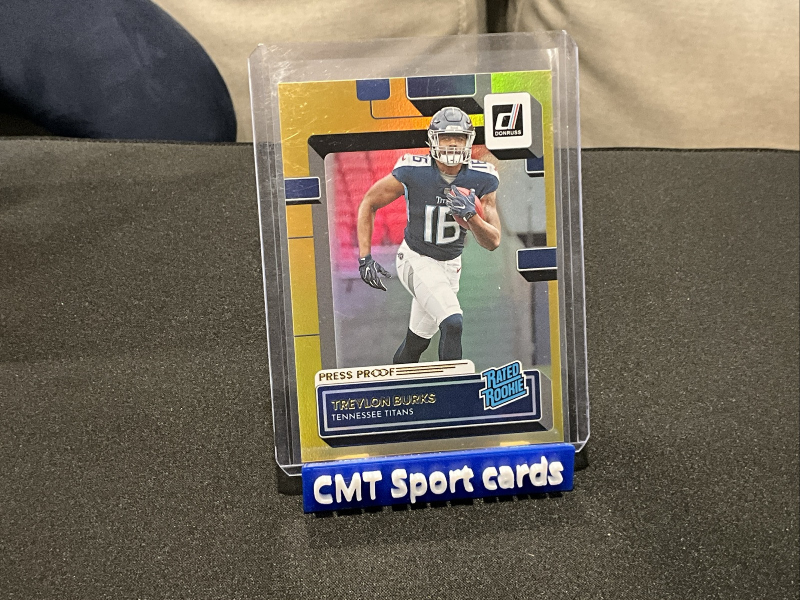 2022 Panini Donruss - Rated Rookie Press Proof Premium #312 Treylon Burks (RC)