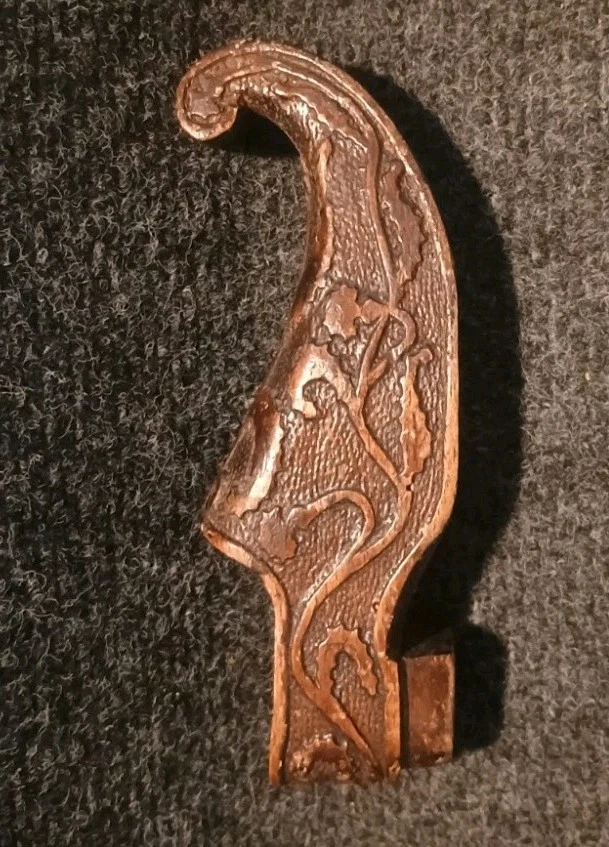 Ancien Petit Sabot Sculpté Collection Art Populaire Objet De Maîtrise  - Photo 2/4