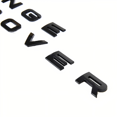 #ad #ad Front Hood Rear Trunk Emblem For Range Rover Letters Nameplate Badge Gloss Black $18.99