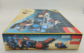 LEGO 6986 Mission Commander Space Police GOOD INLAY BOX ORIGINAL BOX Vintage Spaceship