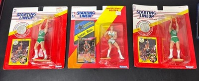Lot of 3 1991 1992 Starting Lineup - Larry Bird [Boston Celtics]