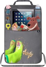 Rückenlehnenschutz Auto kinder,Auto Organizer,Organizer Auto Rücksitz kinder,...