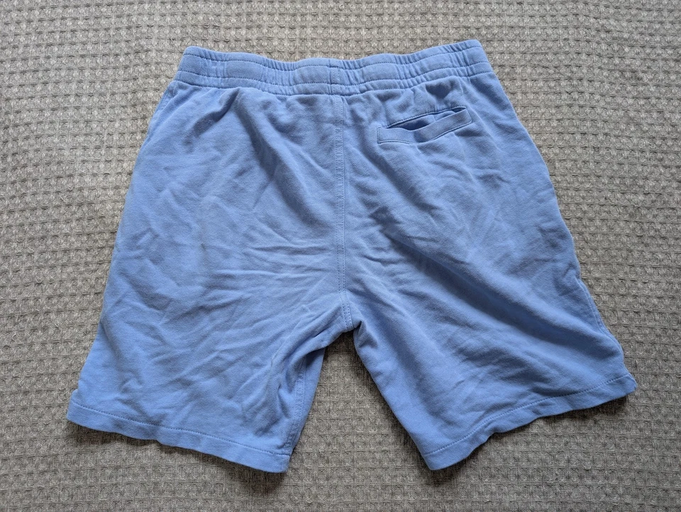 Polo Ralph Lauren Shorts Youth Large Light Blue Big Pony Fleece Drawstring Logo - Image 3 of 4
