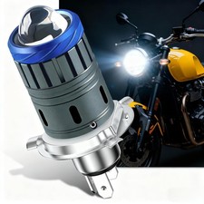 Universal H4/9003 LED Motorcycle Light Bulb, 300 Brighter 6000K Cool White