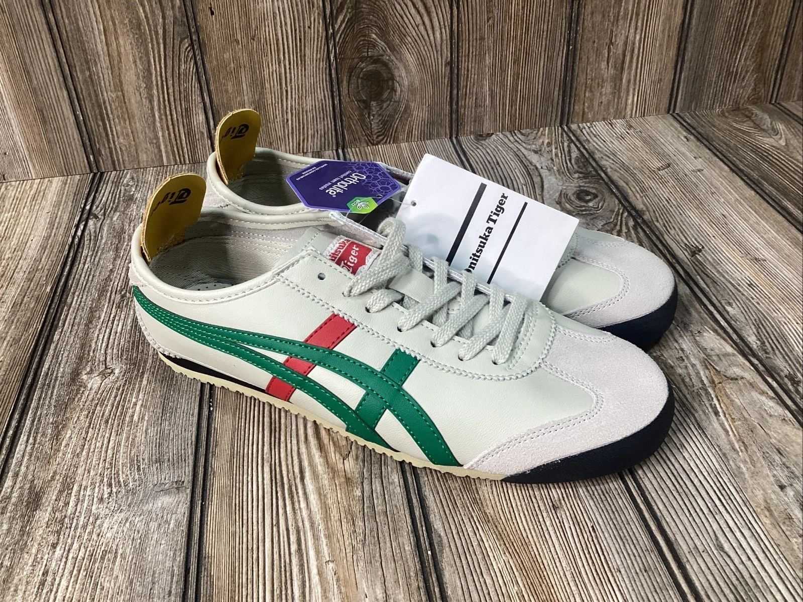 Asics Uomo Mexico 66 Onitsuka Tiger Multicolore DL408 1684 Taglia 10 US NUOVO ?Raro