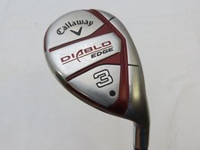 Used Callaway Diablo Edge 21 3 Hybrid Callaway 55g Womens Flex Graphite Shaft L