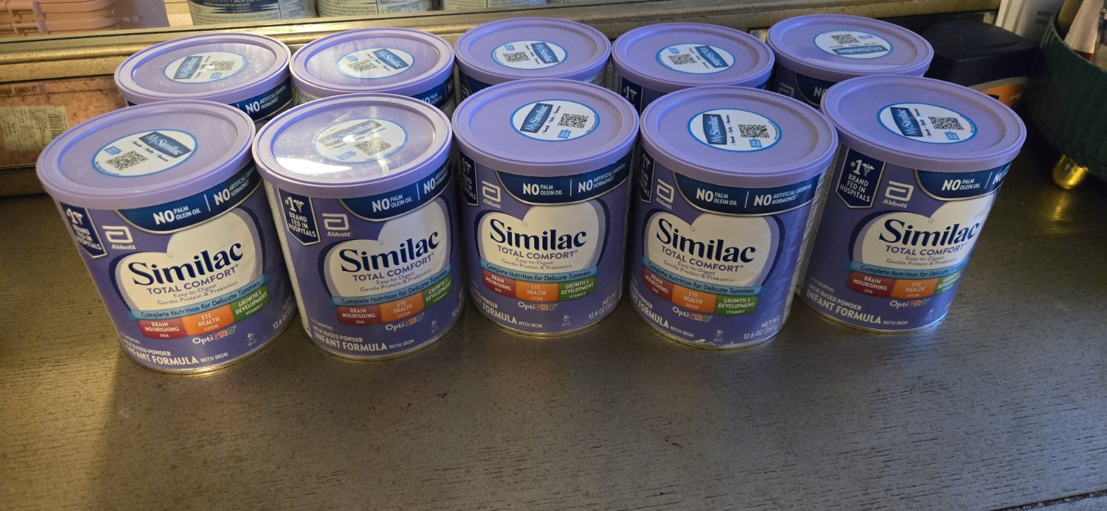 10x Similac Total comfort Formula. Exp APRIL & MAY 2026 FRES