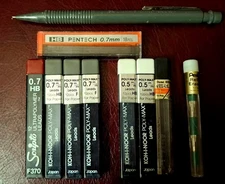 Paper Mate Advanced Mechanical Pencil Kit, 0.7 mm & 5mm lead, Black