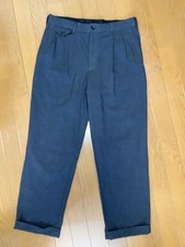 Comme des Garcons Homme Dark Gray Glen Check Slacks Pants