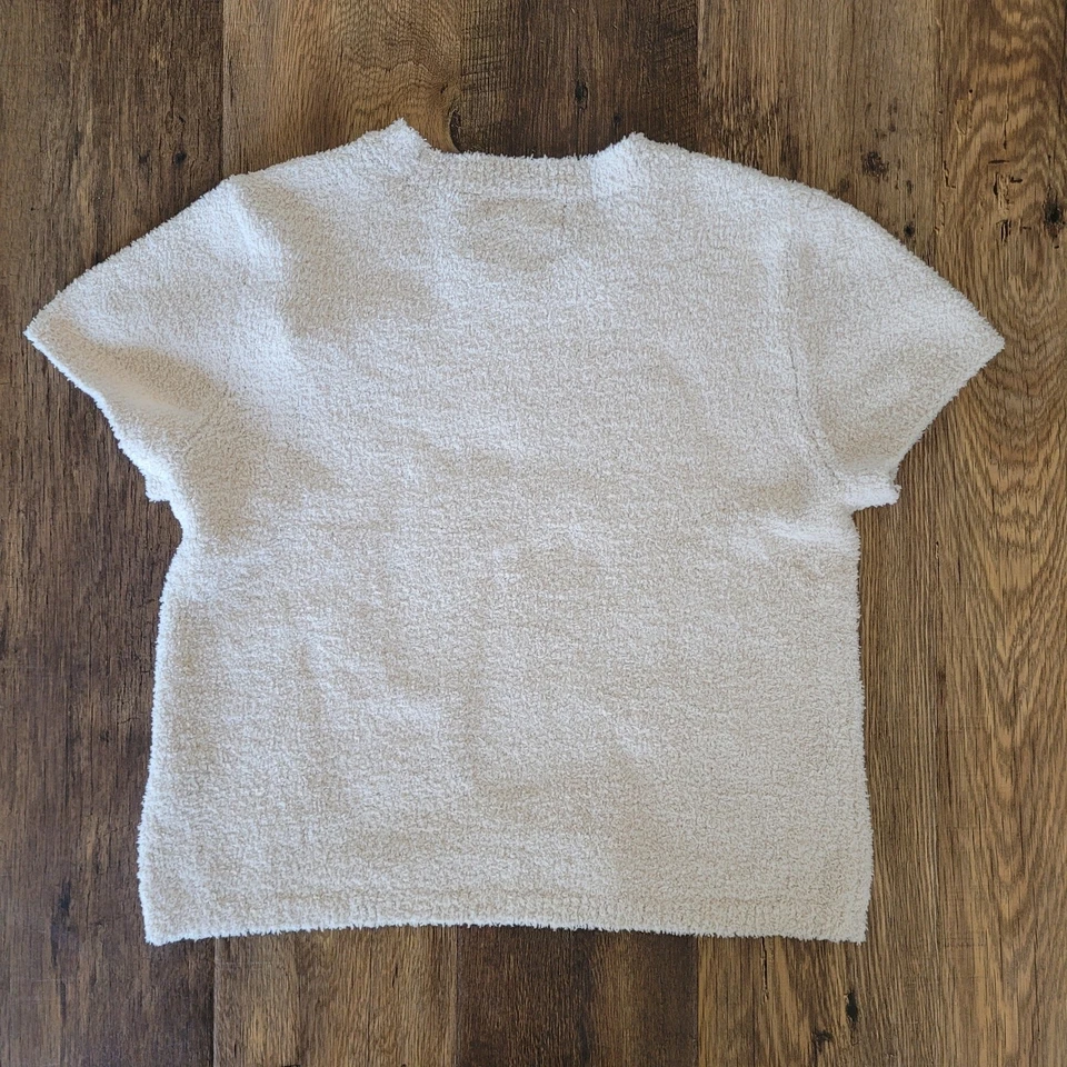 NUEVO CON ETIQUETAS Cupcakes y Cachemira Para Mujer XS Top Recortado Acogedor Prendas para Dormir Íntimas Suave Foto 2 de 4