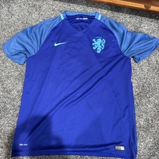 Nike Holland Nederland Away Men's Stadium Jersey Blue XL 2016