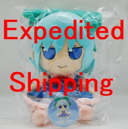 W/Badge Cirno Hisoutensoku ver. FumoFumo Touhou Project  99 Plush Doll F/S JP