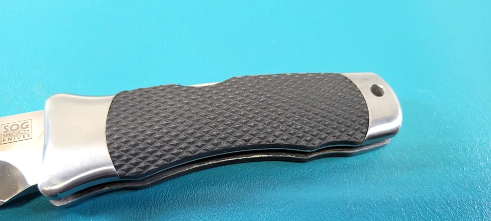 Cuchillo de Bolsillo Plegable Militar SOG Sidewinder Seki Japón 8.5" Largo OAL TR554 Foto 3 de 4