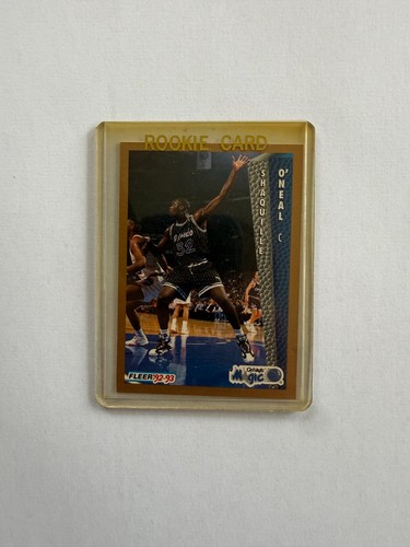 Shaquille O'Neal #37 1992 Fleer Drake's card