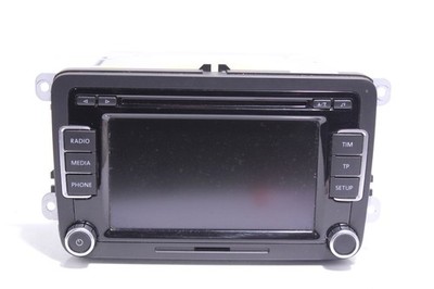 Radio mit CD (kein Code vorhanden) 3C8035195 VW Eos 1.4 TSI 1 F Original 47108