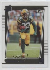 2021 Panini Clearly Donruss Rated Rookie Kylin Hill #98 7l6
