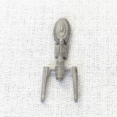 Vintage 1984 FASA Star Trek Metal Miniature Orion Wanderer Ship PPC Paramount