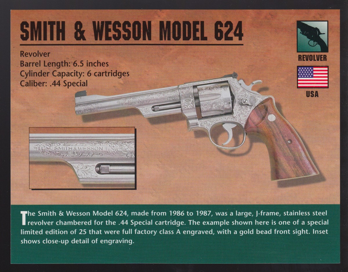 SMITH & WESSON MODEL 624 Revolver .44 Special Gun Classic