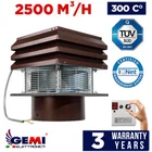 Chimney Fan For Fireplace Barbecue Exhaust Fan For Round Flue 30cm/ 12" 110 Volt