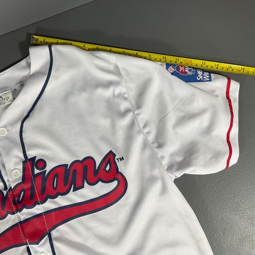 Cleveland Indians Guardians Durable XL Button Up Jersey Doby 14 MLB Baseball - Picture 24 of 24