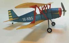 Vtg. Peck Polymers Peanut Scale Andreason BA4-B 12" Wing Span Stock PP-6