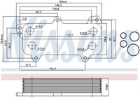 Nissens 90684 ÖLküHler, MotoröL FüR VW