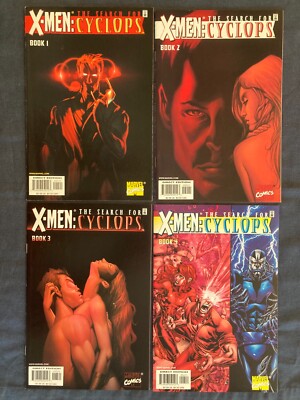 X-Men: The Search For Cyclops #1, 2, 3 & 4 NM Apocalypse 1-4 Marvel Comics 2001