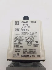 JCK-15 Square D On Delay Timing Relay  #8192