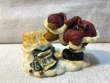 Boyds Bear Bearstone Mr Kringlefrost Chip Off The Old Block Figurine 228450