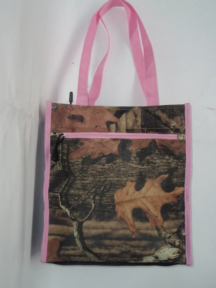 Mossy Oak Infinity 600D 防水女士托特包粉色装饰 Si... — 第 2/4 张图片