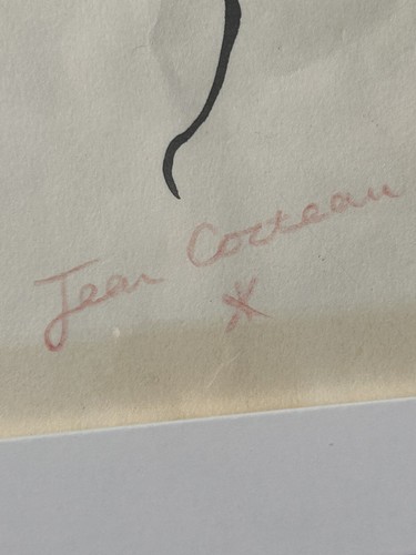Jean Cocteau Signed Litho - Picture 4 of 7