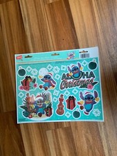 24 Disney Stitch Christmas Window Clings Decoration.   