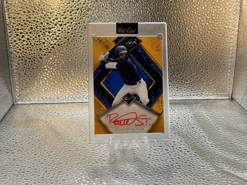 2023 Wild Card Auto Mania Raimfer Salinas Autograph #3/4 - Image 3 of 4
