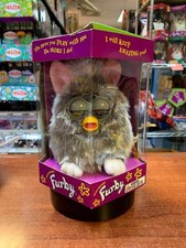 Owl Furby Brown Eyes Vintage Furby, Tiger Electronics SEALED