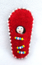Vintage Native American Indian Mini Papoose D...