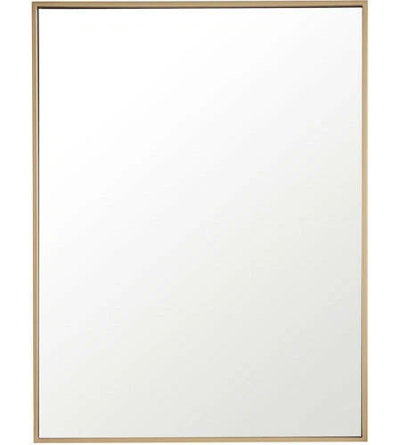 Elegant Lighting MR4072BR Eternity 24" x 32" Rectangular Beveled Mirror - Brass - Picture 1 of 5