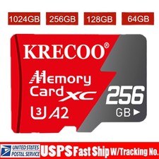High Speed Memory for Micro SD Card 1TB 128GB 256GB TF Card Ultra Class 10 Lot