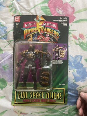 Sword Slashing Knasty Knight 1994 Bandai Power Rangers Evil Space Aliens