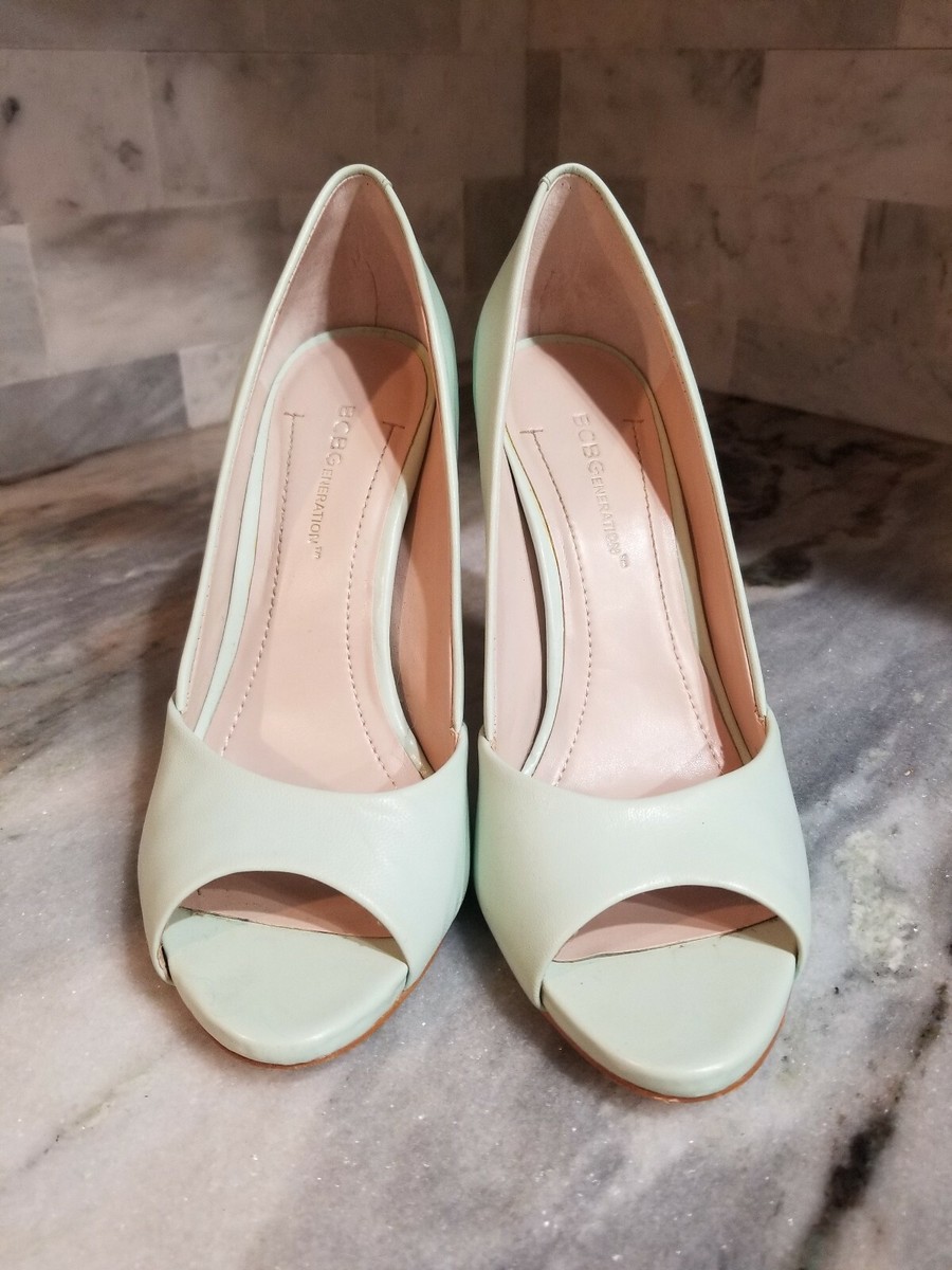 BCBG Generation Peep Toe Heels