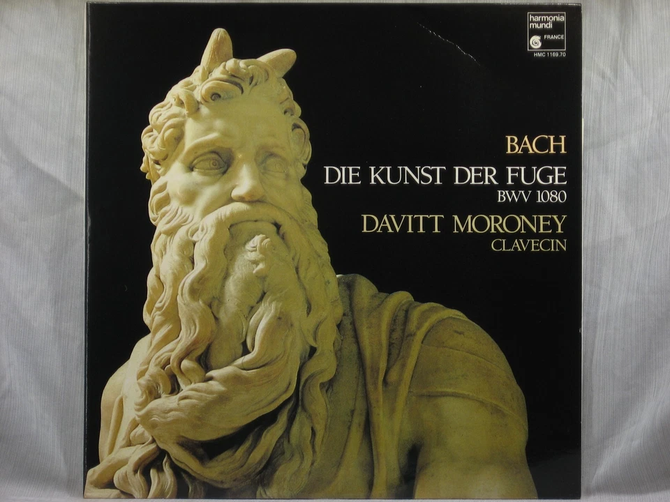 Bach - Die Kunst der Fuge - Davitt Moroney - 2LP Harmonia Mundi HMC 1169.70 - Image 2 of 4