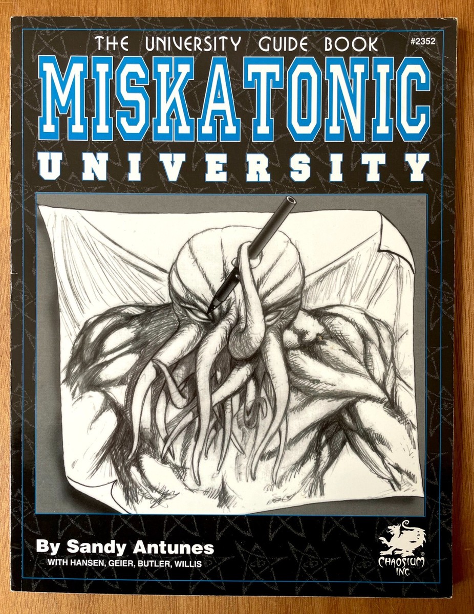 Supplément The Miskatonic University Pour Call Of Cthulhu – Chaosium #2352