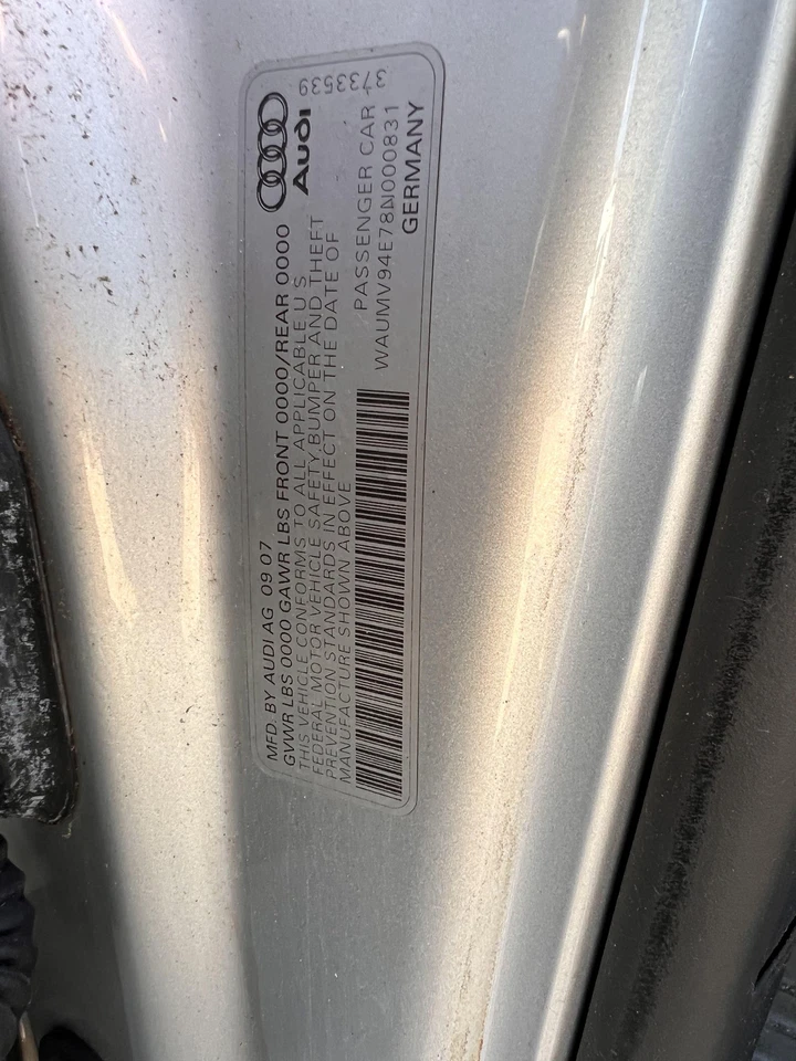 Воздушный компрессор кондиционера Audi A8 07 08 09 10 4,2 л - Изображение 3 из 4