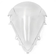 Clear Dual Bubble Windshield Windscreen For Yamaha YZF R6 2003-2005 R6S 06-09