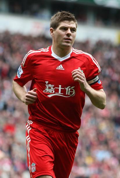 2009-10 LIVERPOOL FC Home S/S No.8 GERRARD Player Issue 2009-10 LIVERPOOL FC Home S/S No.8 GERRARD Player Issue